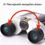 Teropong Mini untuk Dewasa, Teropong Saku 10X25, Teropong Kecil untuk Menonton Konser, Drama Panggung, dan Teater (Warna: B)